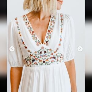 Baltic Born Santa Fe Embroidered Dress